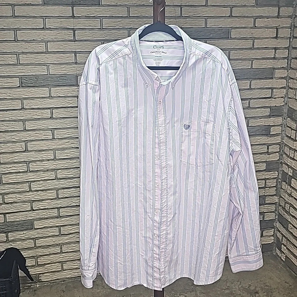Chaps Coastland Wash Oxford Shirt Sz 3XB - Picture 1 of 5